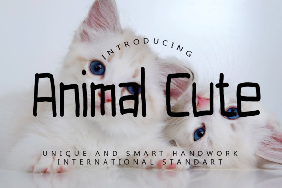 Animal Cute: The Handwritten Font for Creative Projects