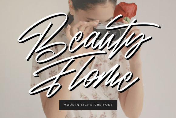 Beauty Flome: The Handwritten Font for Timeless Design