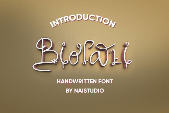 Biolati: The Handwritten Font That Brings Soul to Your Design Projects