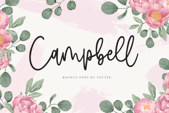 Campbell: The Modern Calligraphy Font for Stylish Branding