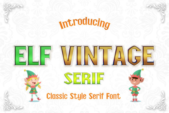 Elf Vintage: The Bold Serif That Elevates Your Brand