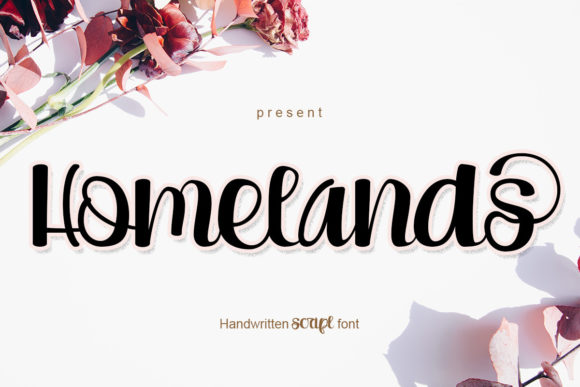 Homelands: Where Romantic Calligraphy Meets Modern Digital Design