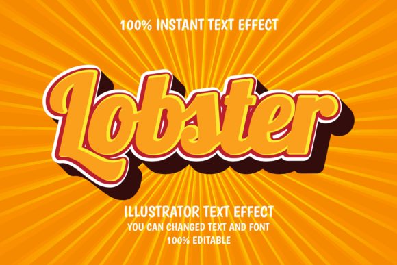 Mastering the Lobster 3D Editable Text Effect: A Complete Guide to Professional Typography