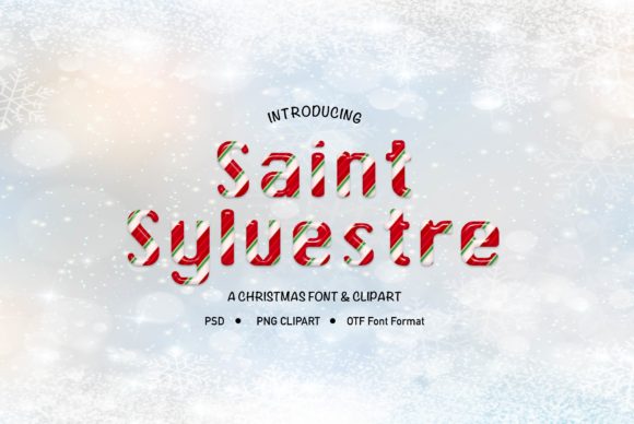 Saint Sylvestre: A Joyful Font for Holiday Projects