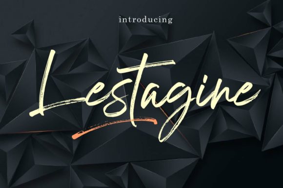 Why Lestagine is the Handwritten Font That Makes Your Designs Feel Human